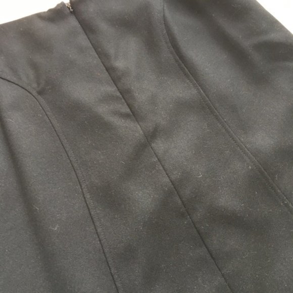 Long 100% wool classic black skirt Talbots - Picture 4 of 4